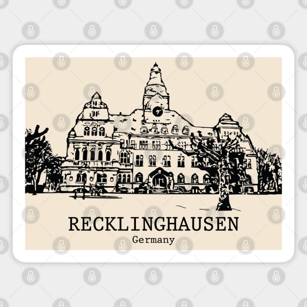 Recklinghausen - Germany Magnet by Lakeric